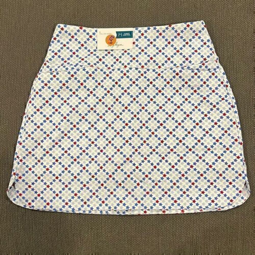 NWOT Women’s Lady Hagen Stars Pull-On Skort Size S